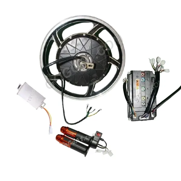 GoGoA1 17inch 2000W Brushless Hub Motor Drive Train Kit for R &amp; D &amp; OEM Supply.