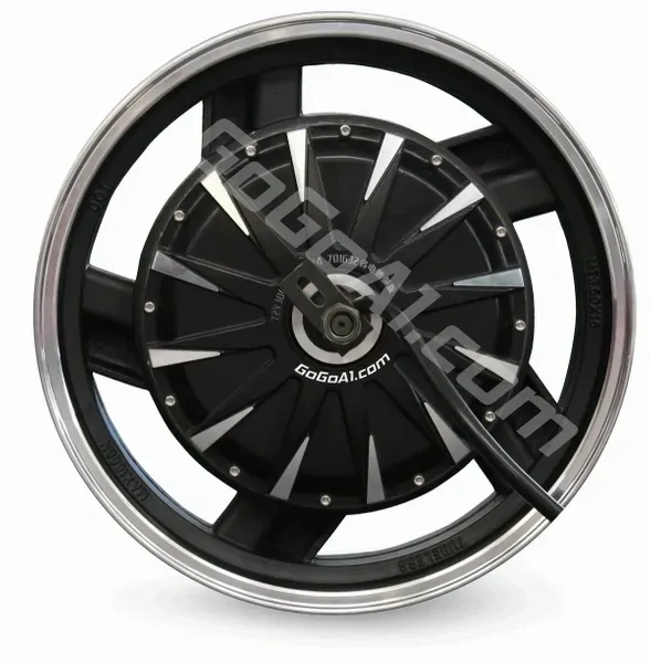 GoGoA1 17inch E-Motorcycle In-Wheel 5000W Hub Motor Drive Train for R &amp; D &amp; OEM Supply