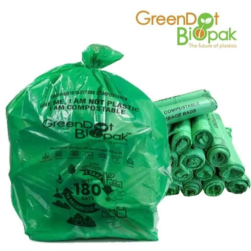 100% Compostable Garbage Bag on Roll
