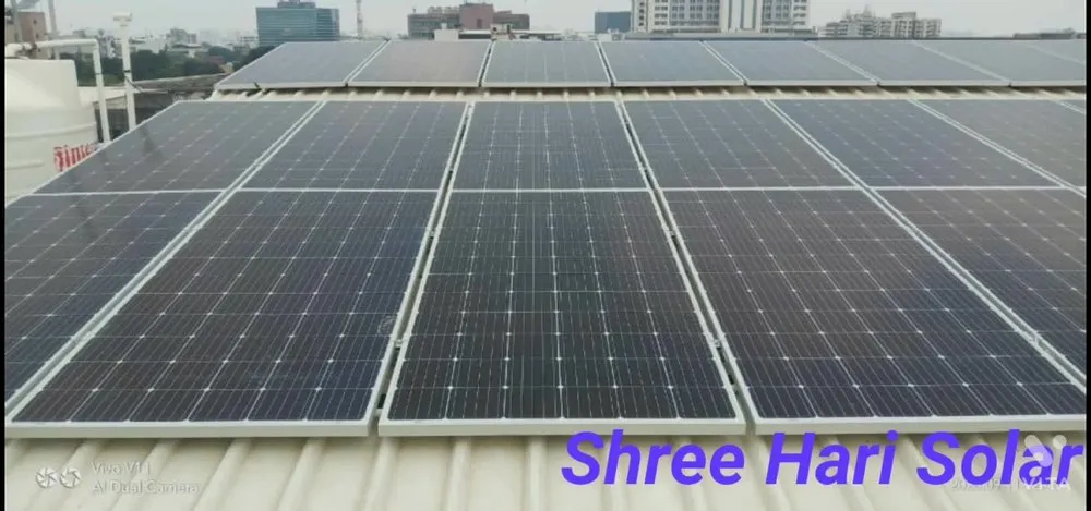 Mounting Structure Grid Tie 3 kw solar rooftop system, For Home