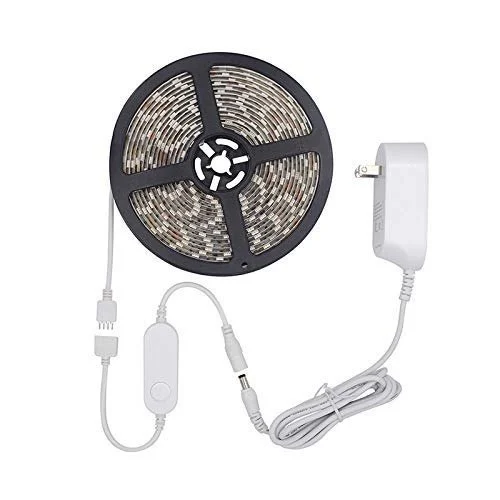 Smart Wi-Fi RGB LED Strip Lights with Remote Control and Tuya App Control Compatible with Alexa