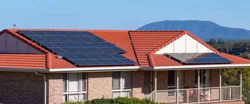 Mounting Structure Grid Tie 7KW SOLAR ROOFTOP SYSTEM, For HOME