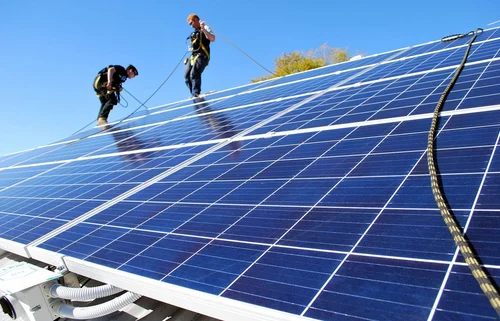 Mounting Structure Grid Tie 7KW SOLAR ROOFTOP SYSTEM, For HOME