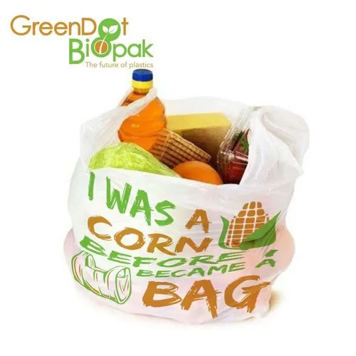 Plastic Compostable Shopping Bag