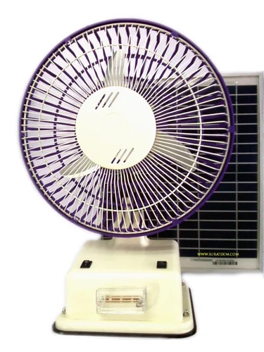 Solar Table Fan