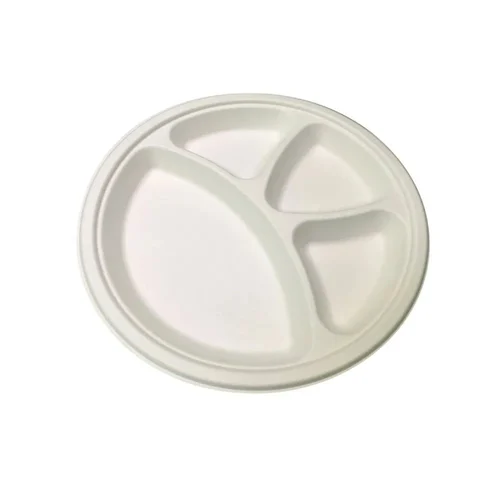 Round Disposable Thermocol Plate