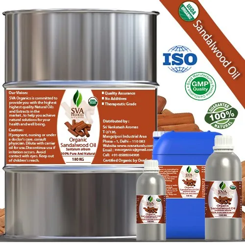 Organic Sandal Wood Oil