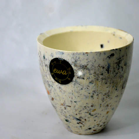 E-WASTE UPCYCLED POTS