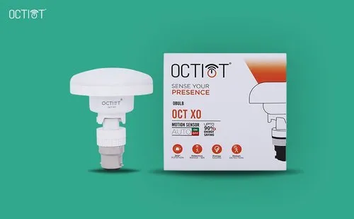 Motion Sensor LED O Bulb 10W