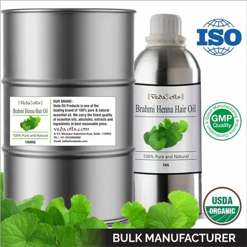Brahmi Henna Hair Oil