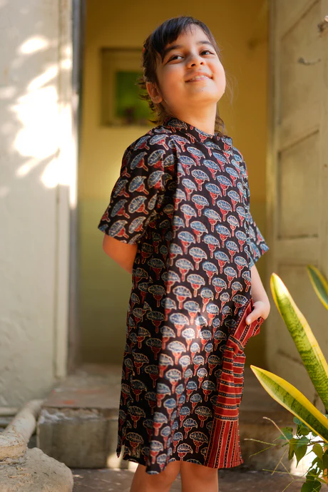 'Stories of food' Boxy Dress