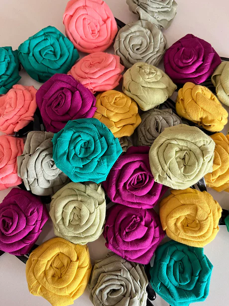 Rose Hair Clip
