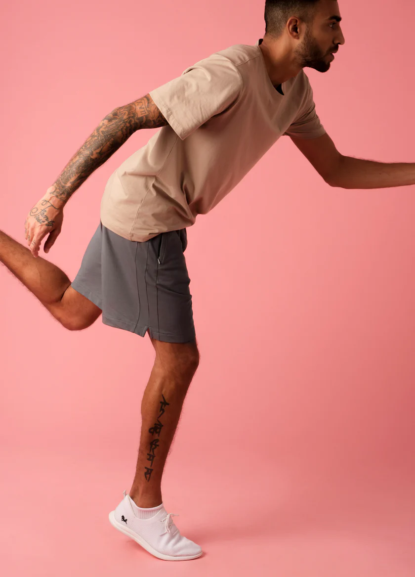 Grey Terry Shorts