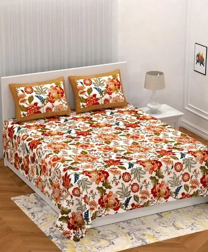 Floral Cotton Bedsheets