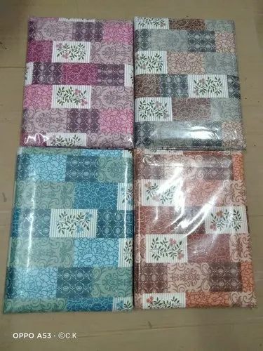 Cotton Printed Single Bed Sheet