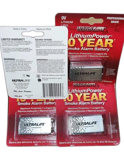 Ultralife 9V Lithium Battery