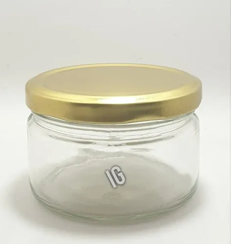 Tin 225ml Salsa Glass Jar