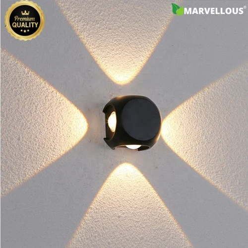 MARVELLOUS 4 Way Led Wall Light, 6W