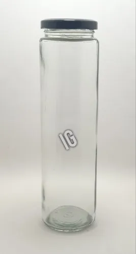 Tin 450ml Lucela Glass Jar