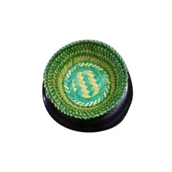 Engagement Green Bamboo Basket