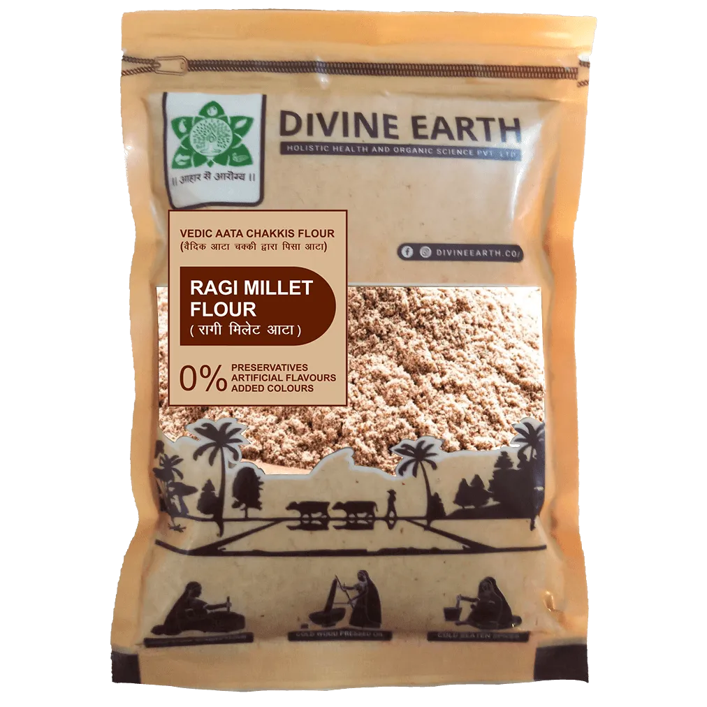 RAGI MILLET FLOUR - 500 GM