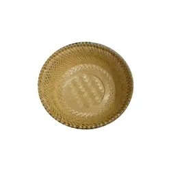Round Fruit Bamboo Basket