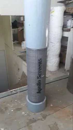 Apollo Silver V-Wire Screen Filter, For Rain Water Harvesting, Automation Grade: SS 304