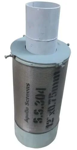 Apollo Screen SS 304 Rain Water Harvesting Filter Kit, For Industrial, Capacity: For Borewell