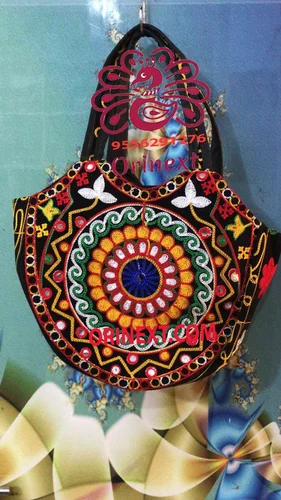 Generic Hand Handled Ladies Designer Handicrafts Side Bag