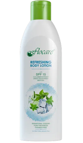 SPF 15 Flocare Refreshing Body Lotion