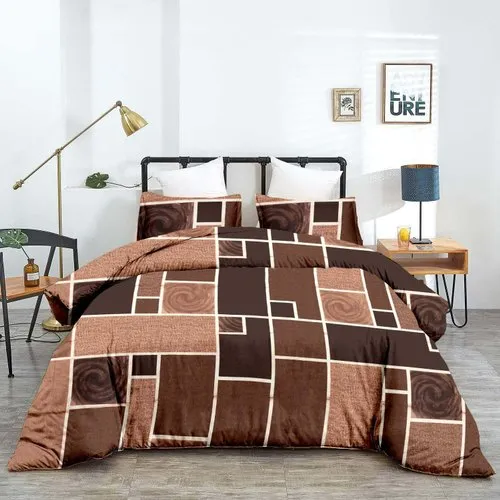 Cotspur Cotton King Size Bedsheet (Satin Procian)