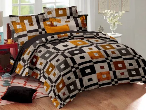 Cotspur Cotton King Size Bedsheet (Satin Procian)