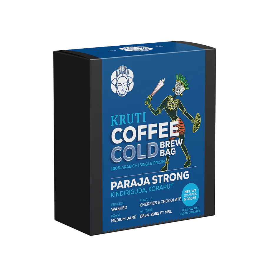 Kruti Paraja Strong Cold Brew Bag | Medium Dark - Pack of 5
