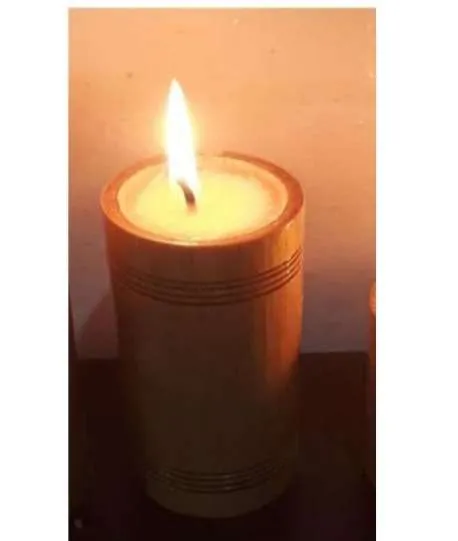 Bamboo Candle – Medium