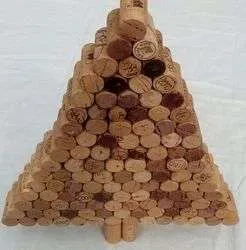 Cork Christmas Tree
