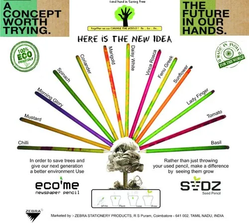 Ecome Seed Pencils