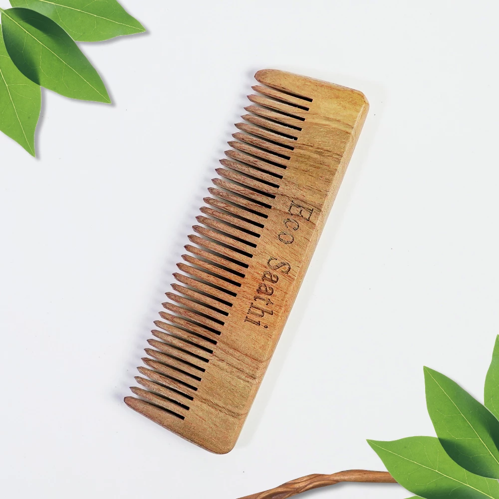 Neem Wood Pocket Comb