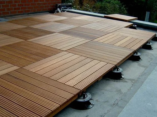 Teak Outdoor Deck Tile for Hotel