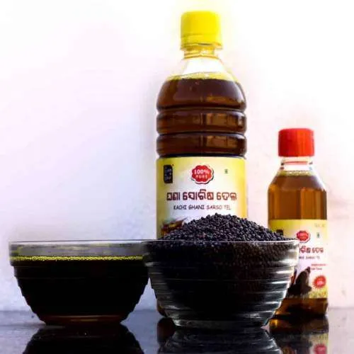 Pure Cold Pressed Mustard Oil