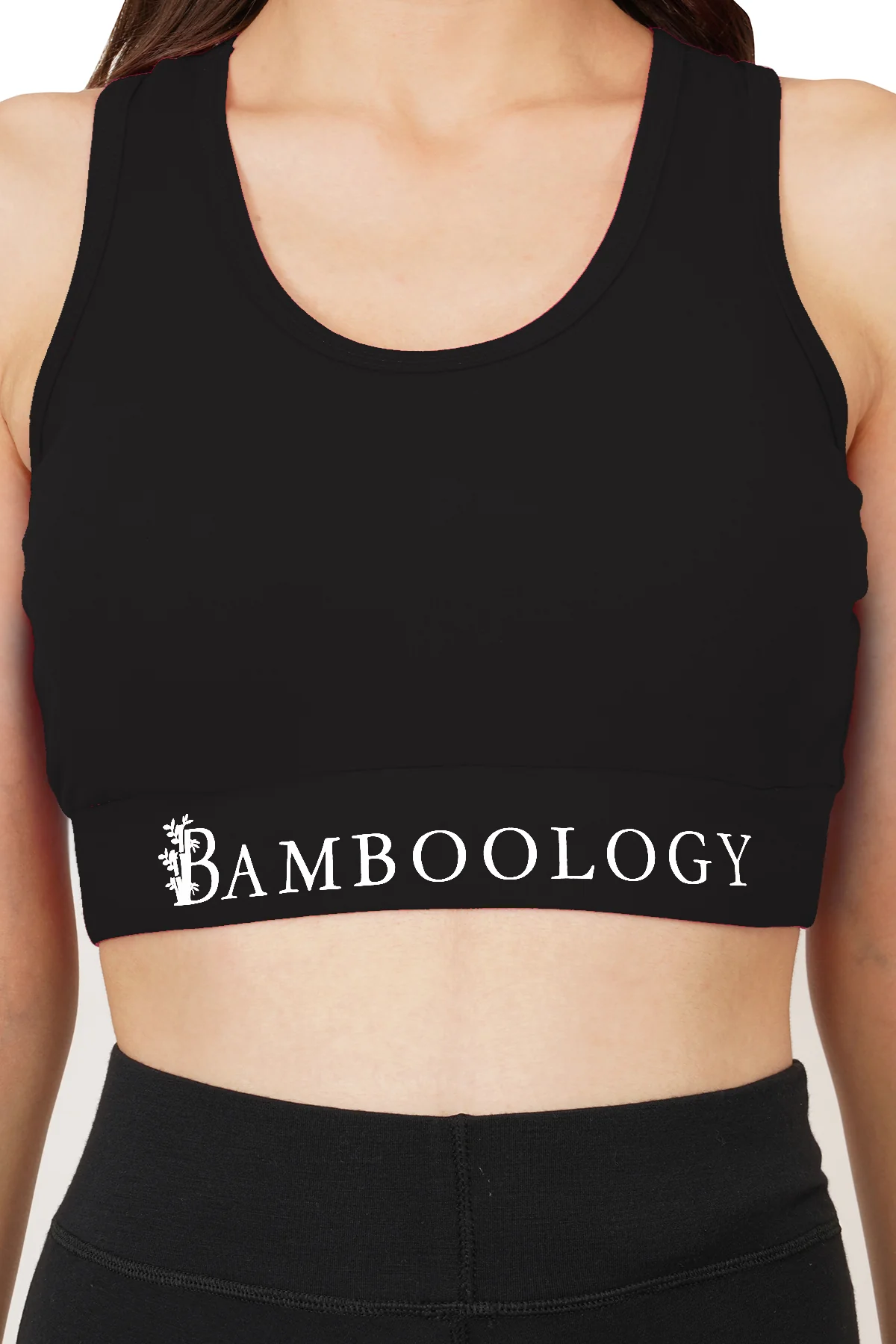 Bamboo Fabric Sports Bra | Bold