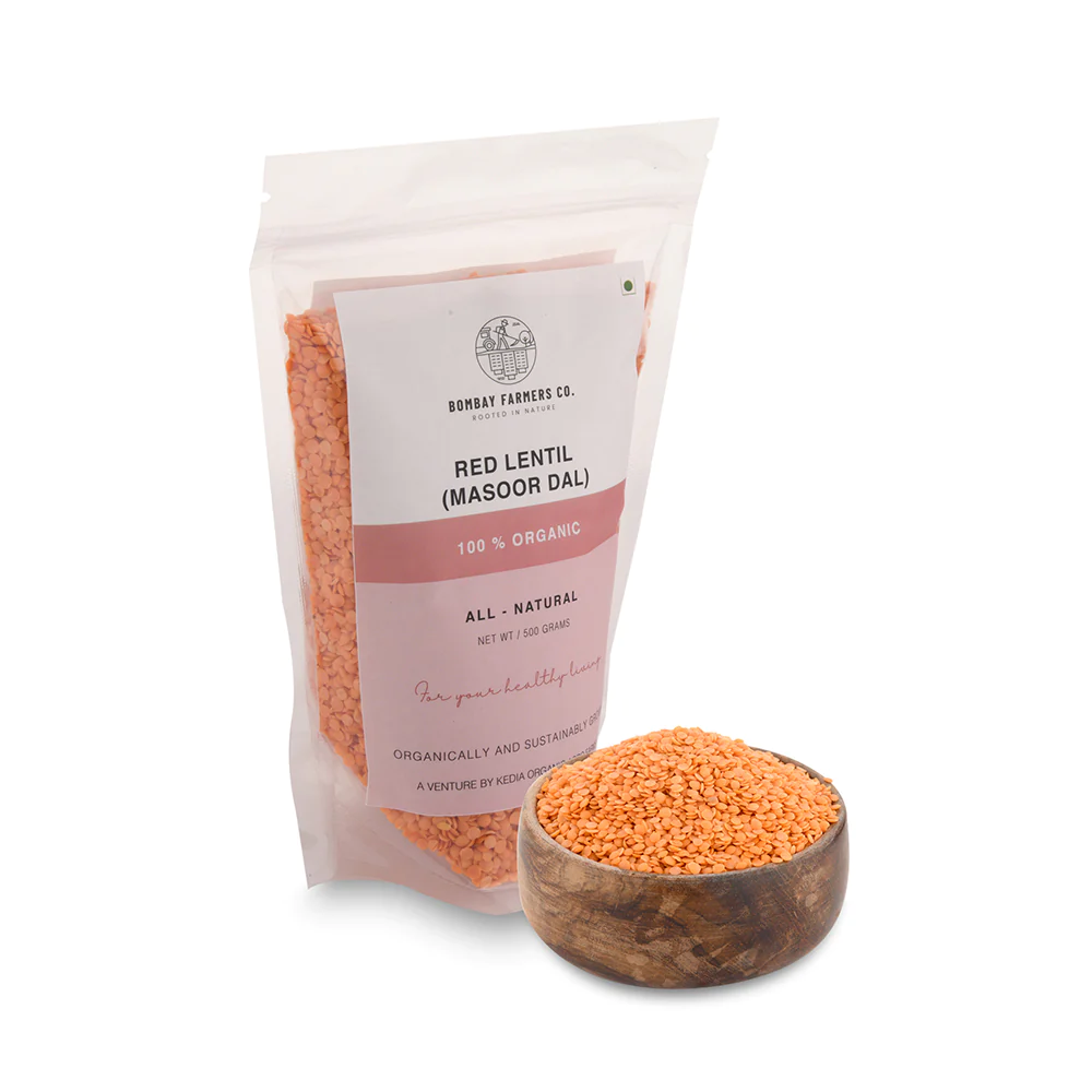 Organic Masoor Dal Split / Masoor Dal Chilka - 500