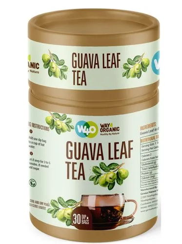 Genius Nature Herbs Pvt Ltd Tin Way4Organic Guava Leaf Tea -30 Dips