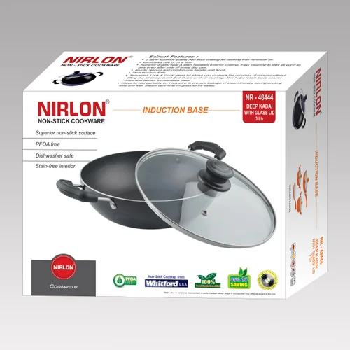 Nirlon Induction Bottom Deep Kadai