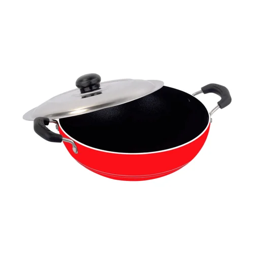Non-Stick Aluminum Deep Kadai