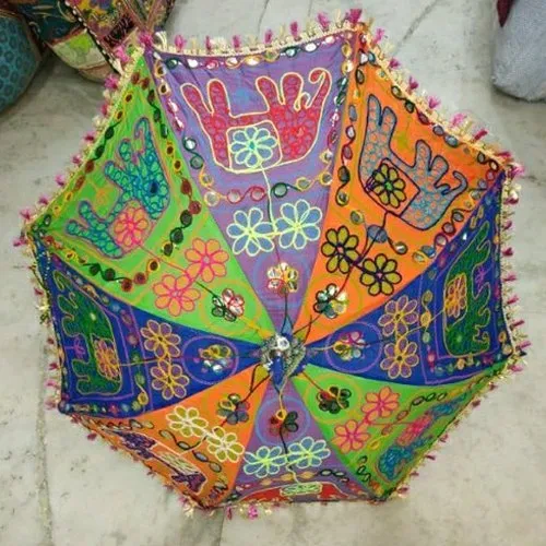 Handcrafted Embroidered Umbrella