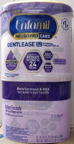 Enfamil Neuropro Gentlease Infant Formula, Packaging Type: Box, 567g Each