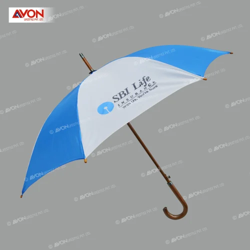 Green Wooden Umbrella