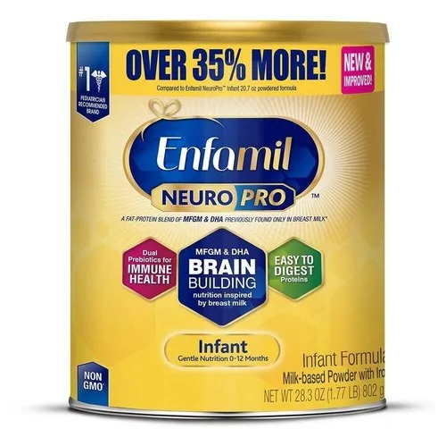 Enfamil Neuro Pro Infants Milk Powder, Packaging Type: Jar, 802g