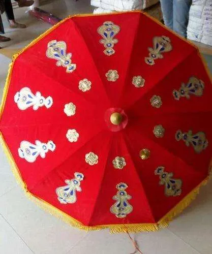 Velvet Wedding Umbrella
