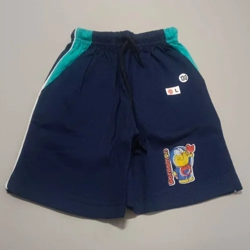 Cotton Printed Blue Kids Shorts, Age Group: 8-10 Years, Boxers